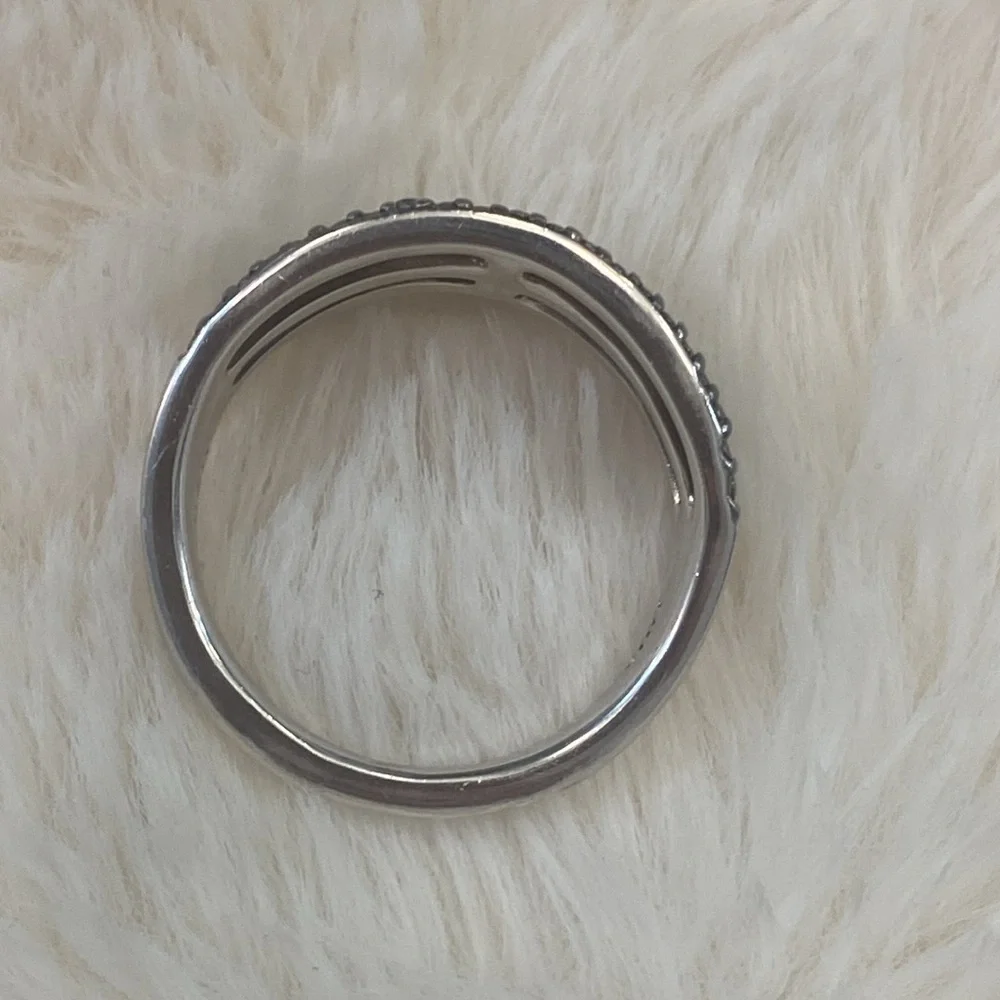 Black & White Diamond Ring